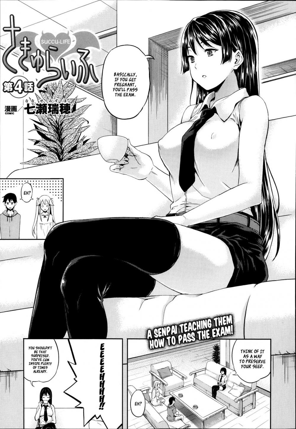 Hentai Manga Comic-Succu Life-Chapter 4-1